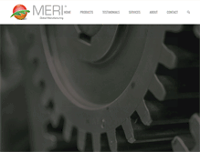 Tablet Screenshot of merichina.com